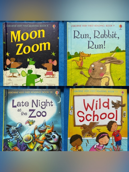 usborne Other - Usborne Book Hardcover Lot - Very First Reading Books 8-11